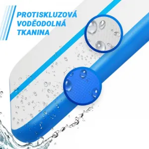 Physionics Airtrack nafukovacia žinenka, 6 m, modrá