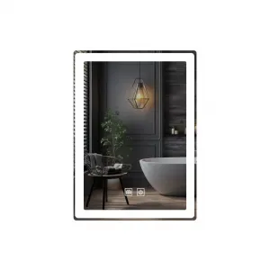 IREDA kúpeľňové zrkadlo s LED osvetlením, 80 x 60 cm