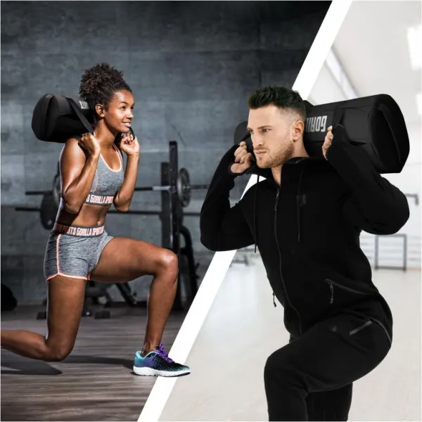Gorilla Sports Nastaviteľné fitness vrece, 30 kg