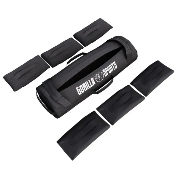 Gorilla Sports Nastaviteľné fitness vrece, 30 kg