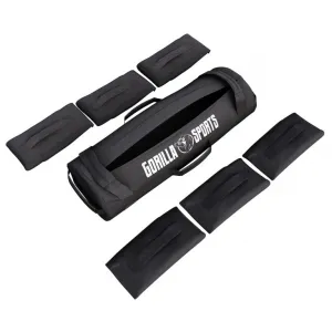 Gorilla Sports Nastaviteľné fitness vrece, 30 kg