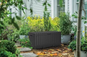 Zahradný box Keter Kentwood 350 l hnedý
