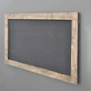 Tabuľa HANDMADE, smrek, 100 x 60 x 4 cm, čierna