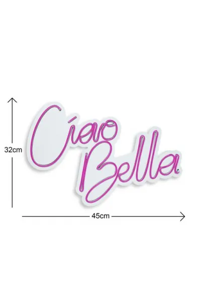 Dekoratívne LED osvetlenie CIAO BELLA, 32 x 45 x 2 cm