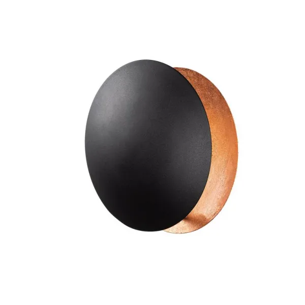 Nástenná LED lampa, 25 cm, medená
