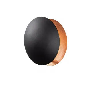 Nástenná LED lampa, 25 cm, medená