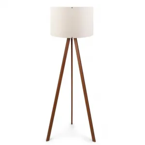 Stojacia lampa SCANDINAVIA, 140 x 38 cm, biela