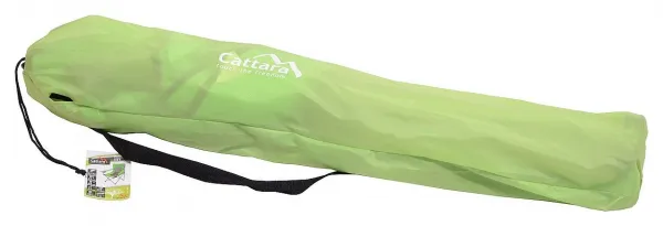 CATTARA Kempingová skladacie stoličky zelená s držákem na pití NET max 110kg, 2,1 kg