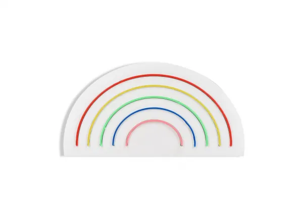 Dekoratívne LED osvetlenie, DUHA, 50 x 26 x 2 cm