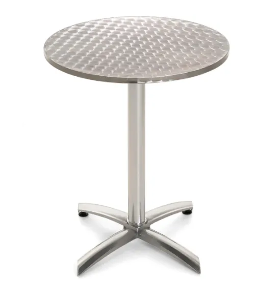 Bistro stôl, okrúhly, skladací, 60 cm