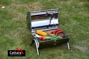 Gril Cattara DOUBLE 2x 38cm cestovný