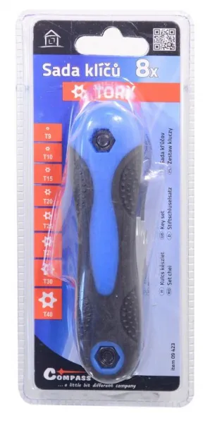 TORX T9-T40 - sada 8 ks