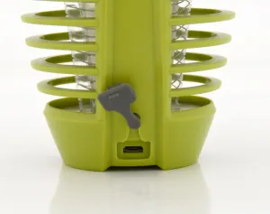 LED svetlo Cattara PEAR nabíjací + lapač hmyzu