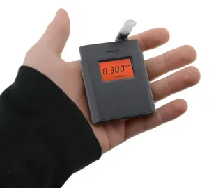 Digitálny dychový alkohol tester - čierny