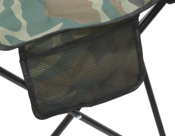 Cattara skladacia stolička kempingová LIPARI ARMY
