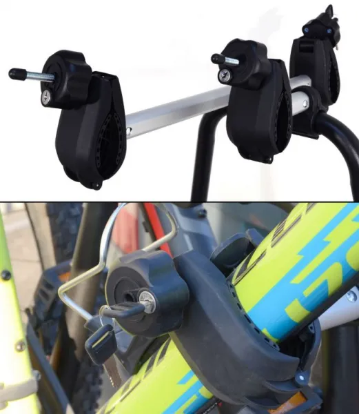 Nosič bicyklov na ťažné zariadenie DOLPHIN TÜV - 3 bicykle