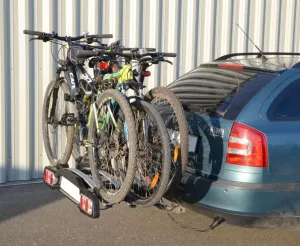 Nosič bicyklov na ťažné zariadenie DOLPHIN TÜV - 3 bicykle