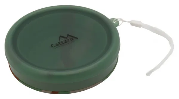 Cattara silikónová skladacia miska ARMY, 550 ml