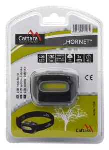 Cattara svietidlo- čelovka HORNET, 130 lm