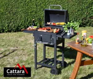 Cattara gril na drevené uhlie ROYAL PARTNER, 97 x 98 x 35 cm