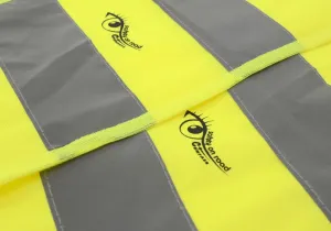 Reflexný pás s magnetmi žltý, 2 ks