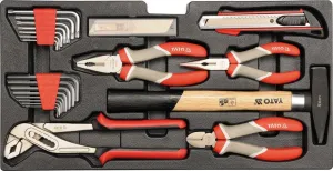 Skrinka s náradím 1/2", 1/4" - 80 ks