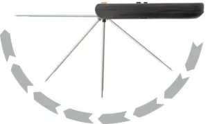 Cattara grilovací teplomer digitálny, 17 x 4,5 x 2,5 cm