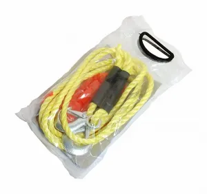 Ťažné lano s karabínami - 3,2 m