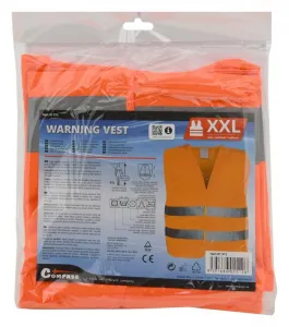 Výstražná vestra - XXL, oranžová
