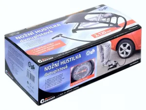 Hustilka nožná s manometrom dvojpiestová - TÜV / GS
