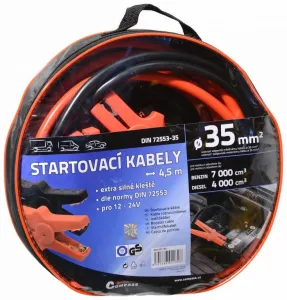Štartovacie káble - 450 cm, TÜV / GS