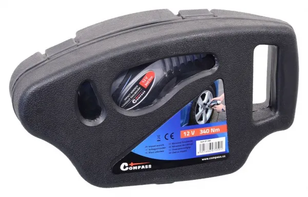 Rázový uťahovák na kolesá - 12 V, 100 W