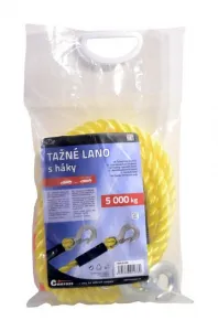 Ťažné lano s karabínami - 3,4 m