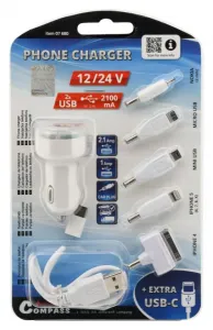 Nabíjačka telefónu - 12 V 2,1 A