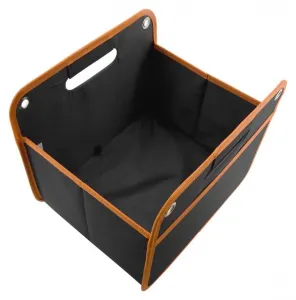 Organizér do kufra - 32 x 29 cm, čierny / oranžový