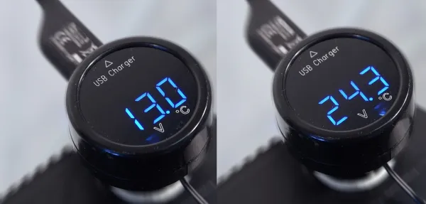 Multifunkčný konektor - USB, voltmeter, teplomer