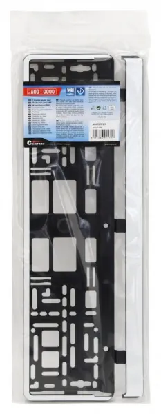 Podložka pod ŠPZ WHITE STRIP
