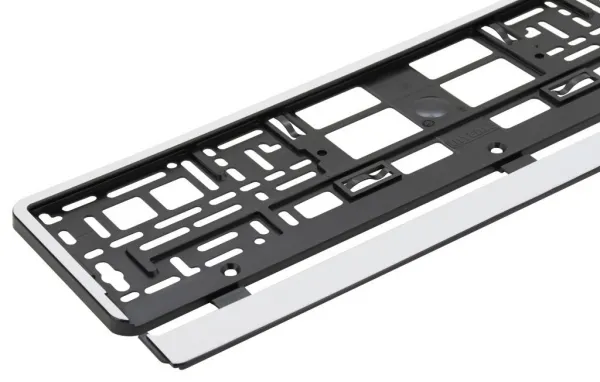 Podložka pod ŠPZ WHITE STRIP