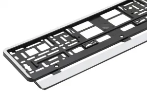Podložka pod ŠPZ WHITE STRIP