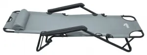 CATTARA lehátko / kreslo COMFORT šedé, 155 x 61 cm