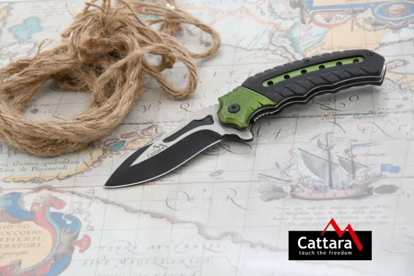 Nôž Cattara COBRA zatvárací s poistkou 20 cm