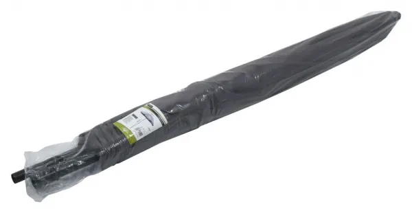 Slnečník skladací, 180 cm, sivý