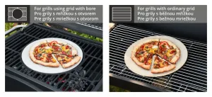 CATTARA grilovací plát okrúhly PIZZA (pre grily 13040,13043)
