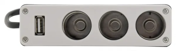 Roztrojka 12 / 24 V + USB 1000 mA