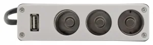 Roztrojka 12 / 24 V + USB 1000 mA