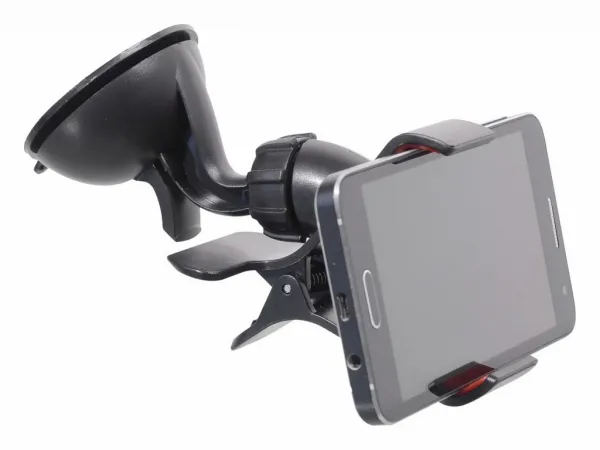 Držiak na telefón - GPS, na prísavku CLIPS