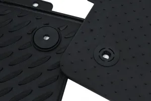 Koberce gumené s fixáciou Perfect Fit P5, súprava 4 kusov