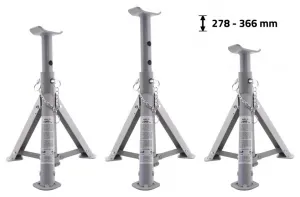 COMPASS Skladacia podpera, 2000 kg, TÜV/GS, 2 ks