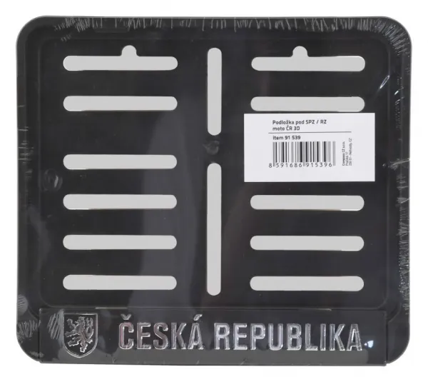 COMPASS podložka pod ŠPZ, moto ČR 3D