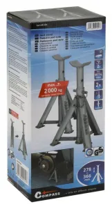 COMPASS Skladacia podpera, 2000 kg, TÜV/GS, 2 ks